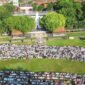 Sholat Idul Adha - Pelaksanaan sholat idul adha Muhammadiyah Banyuwangi berlangsung di Lapangan Taman Blambangan Banyuwangi 