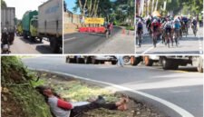 Transportasi Mandek - Akses transportasi dan mobilitas di Banyuwangi dalam beberapa waktu ini akan terhenti akibat jalur gumitir ditutup, jalur Situbondo Banyuwangi alami macet dan event internsional Tour de Banyuwangi Ijen berjalan (Foyo : istimewa/Jatim.co)  