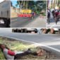 Transportasi Mandek - Akses transportasi dan mobilitas di Banyuwangi dalam beberapa waktu ini akan terhenti akibat jalur gumitir ditutup, jalur Situbondo Banyuwangi alami macet dan event internsional Tour de Banyuwangi Ijen berjalan (Foyo : istimewa/Jatim.co)  