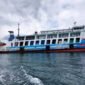 Kandas - KMP Agung Samudra XVIII kandas setelah berlayar dari pelabuhan Ketapang dan sekitar 200 meter dari pelabuhan LCM Gilimanuk (Foto : Istimewa/Jatim.co)