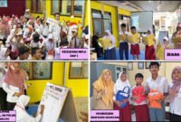 Rangkaian MPLS - Berbagai kegiatan mengiringi Masa Pengenalan Lingkungan Sekolah (MPLS) SLB Negeri Tamanagung yang dlaksanakan selama 6 hari (Foto : Pipit Suparlin/Jatim.co)