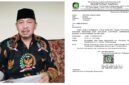Sampaikan Tanggapan - Ketua Persatuan Anggota BPD Seluruh Indonesia (PABPDSI) Kabupaten Banyuwangi, Misnadi memberikan tanggapan resmi melalui video pernyataan tentang surat undangan dari sekretaris daerah dalam acara yang dilaksanakan oleh Asosiasi BPD Banyuwangi (Foto : Jatim.co)
