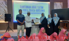 Ikwam Spemdalas Berikan Santunan dan Buka Bersama Puluhan Anak Yatim