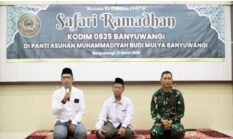 Gelar Safari Ramadan Kodim Banyuwangi, Dandim Sampaikan Pesan Kepedulian Sosial Di Panti  Asuhan Budi Mulya