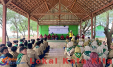 LDKS di Pantai Cemara, IPM MTs Muda Dilantik