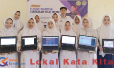 Workshop CV Online di SMK Al-Amin Mojowuku: Siswa Bikin Website Portofolio dalam 1 Jam