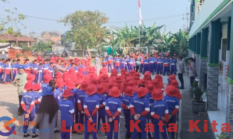 Melalui Baris-berbaris, Siswa SD Almadany Dilatih Disiplin