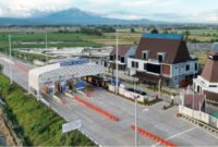 PERSIAPAN BEROPERASI - Gerbang Tol Prosiwangi ruas jalur Gending-Besuki sedang persiapan untuk beroperasi pada libur akhir tahun 2026 dan menunggu surat laik jalan operasi (Foto : Jatim.co) 