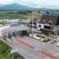 PERSIAPAN BEROPERASI - Gerbang Tol Prosiwangi ruas jalur Gending-Besuki sedang persiapan untuk beroperasi pada libur akhir tahun 2026 dan menunggu surat laik jalan operasi (Foto : Jatim.co) 